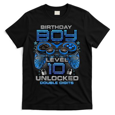 Level 10 Unlocked Awesome Since 2013 10th Birthday Gaming T-Shirt