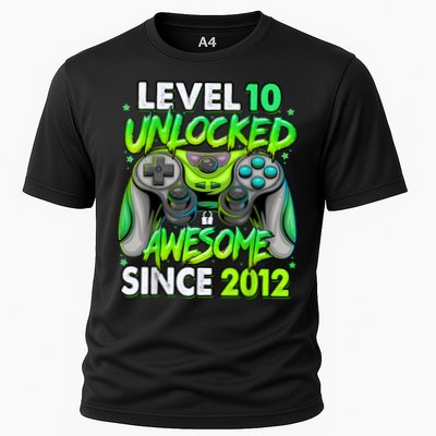 Level 10 Unlocked Awesome 2012 Video Game 10th Birthday Performance Shirt