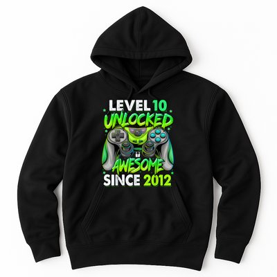 Level 10 Unlocked Awesome 2012 Video Game 10th Birthday Hoodie