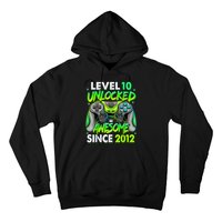 Level 10 Unlocked Awesome 2012 Video Game 10th Birthday Hoodie