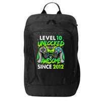 Level 10 Unlocked Awesome 2012 Video Game 10th Birthday City Backpack