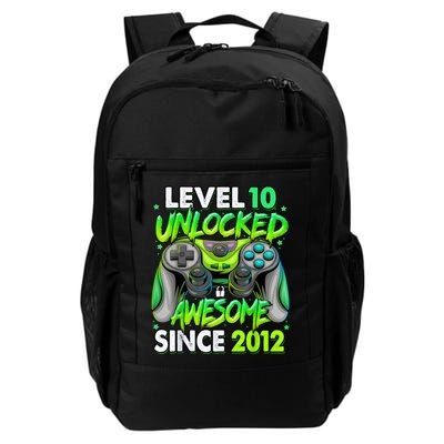 Level 10 Unlocked Awesome 2012 Video Game 10th Birthday Daily Commute Backpack