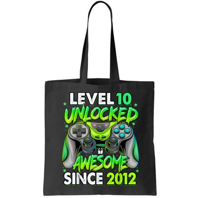 Level 10 Unlocked Awesome 2012 Video Game 10th Birthday Bag
