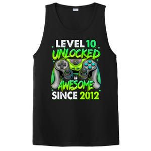 Level 10 Unlocked Awesome 2012 Video Game 10th Birthday PosiCharge Competitor Tank