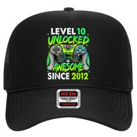 Level 10 Unlocked Awesome 2012 Video Game 10th Birthday Trucker Hat