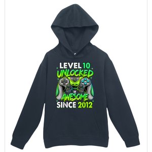 Level 10 Unlocked Awesome 2012 Video Game 10th Birthday Urban Pullover Hoodie