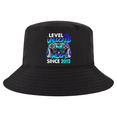 Level 10 Unlocked Awesome 2012 Cute 10th Birthday Cool Comfort Performance Bucket Hat