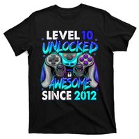 Level 10 Unlocked Awesome 2012 Cute 10th Birthday T-Shirt