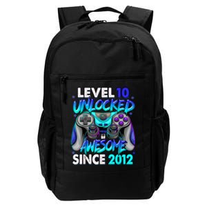 Level 10 Unlocked Awesome 2012 Cute 10th Birthday Daily Commute Backpack