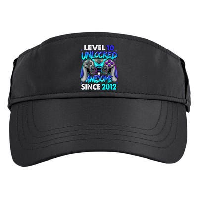 Level 10 Unlocked Awesome 2012 Cute 10th Birthday Adult Drive Performance Visor