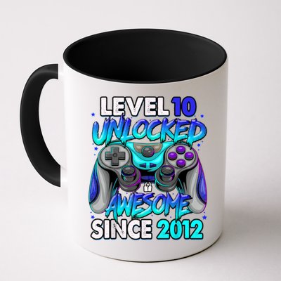 Level 10 Unlocked Awesome 2012 Cute 10th Birthday Mug