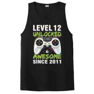 Level 12 Unlocked Awesome Since 2011 12th Birthday Gaming PosiCharge Competitor Tank