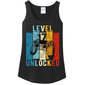 Level 17 Unlocked Video Gamer 17 Year Old 17th Birthday Gift Ladies Essential Tank