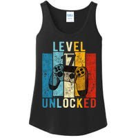 Level 17 Unlocked Video Gamer 17 Year Old 17th Birthday Gift Ladies Essential Tank