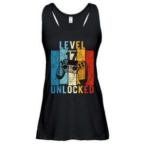 Level 17 Unlocked Video Gamer 17 Year Old 17th Birthday Gift Ladies Essential Flowy Tank