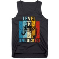 Level 17 Unlocked Video Gamer 17 Year Old 17th Birthday Gift Tank Top