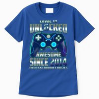Level 10 Unlocked Awesome Since 2014 Official Double Digits Tall T-Shirt