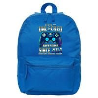 Level 10 Unlocked Awesome Since 2014 Official Double Digits 16 in Basic Backpack