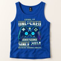 Level 10 Unlocked Awesome Since 2014 Official Double Digits Tank Top