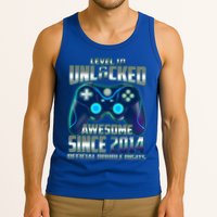 Level 10 Unlocked Awesome Since 2014 Official Double Digits Tank Top