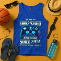 Level 10 Unlocked Awesome Since 2014 Official Double Digits Tank Top