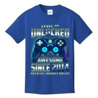 Level 10 Unlocked Awesome Since 2014 Official Double Digits Kids T-Shirt
