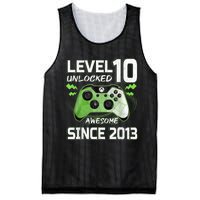 Level 10 Unlocked Awesome Since 2013 10th Birthday Gaming Mesh Reversible Basketball Jersey Tank