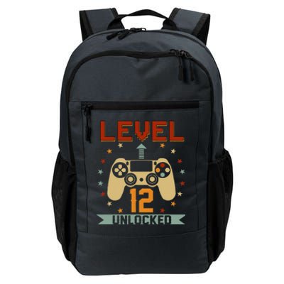 Level 12 Unlocked Funny Video Gamer 12th Birthday Gift Cute Daily Commute Backpack