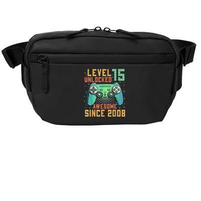 Level 15 Unlocked 15th Birthday 15 Year Old Boy Gifts Gamer Crossbody Pack