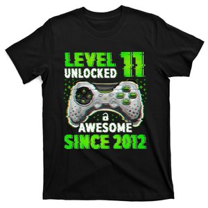 Level 11 Unlocked Video Game 11th Birthday Gamer Boys T-Shirt