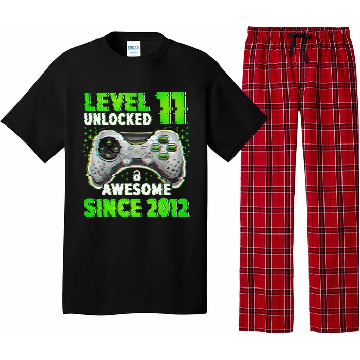 Level 11 Unlocked Video Game 11th Birthday Gamer Boys Pajama Set