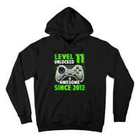 Level 11 Unlocked Video Game 11th Birthday Gamer Boys Tall Hoodie