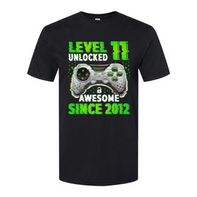 Level 11 Unlocked Video Game 11th Birthday Gamer Boys Softstyle® CVC T-Shirt