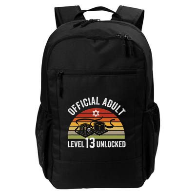 Level 13 Unlocked Adult 13th Jewish Bar Mitzvah Boy Backpack