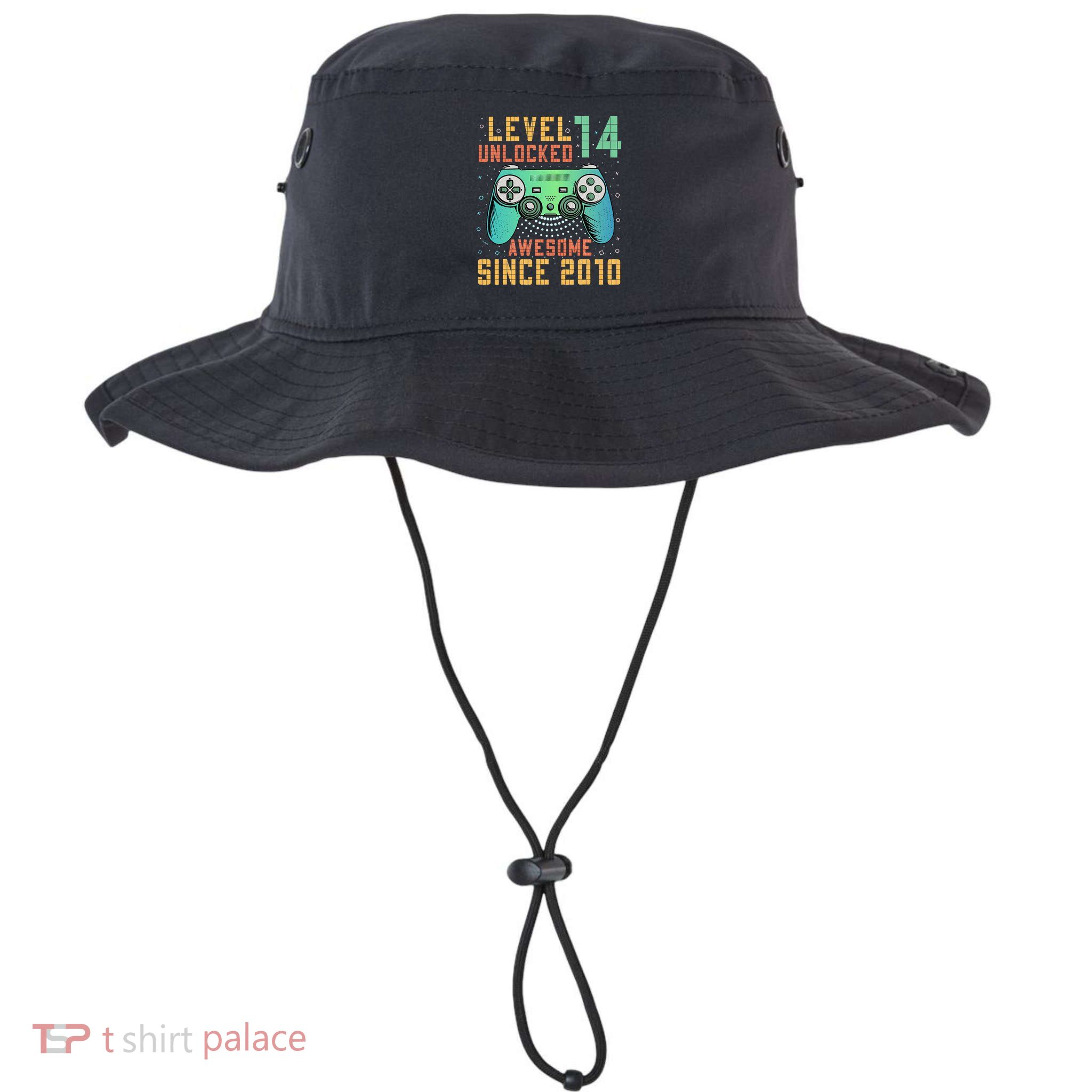 Level 14 Unlocked 14th Birthday 14 Year Old Gifts Bucket Hat