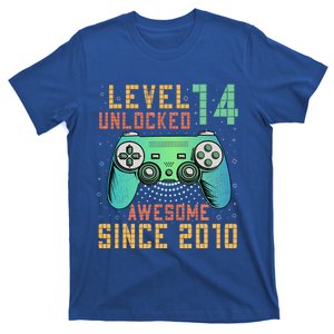 Level 14 Unlocked 14th Birthday 14 Year Old Gifts T-Shirt