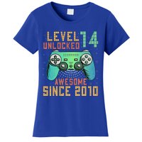 Level 14 Unlocked 14th Birthday 14 Year Old Gifts Women's T-Shirt