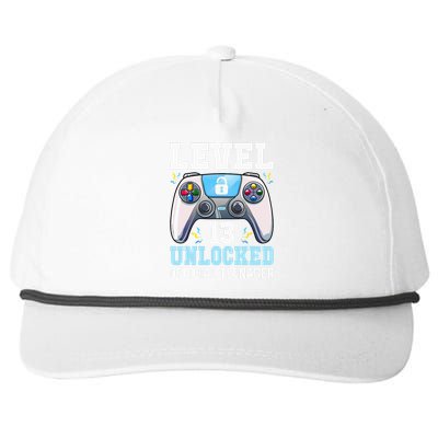 Level 13 Unlocked Video Game 13th Birthday Gamer Kids Snapback Five-Panel Rope Hat