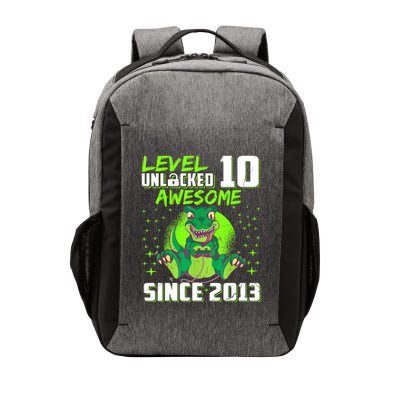 Level 10 Unlocked Awesome Since 2013 10th Birthday Gaming Vector Backpack