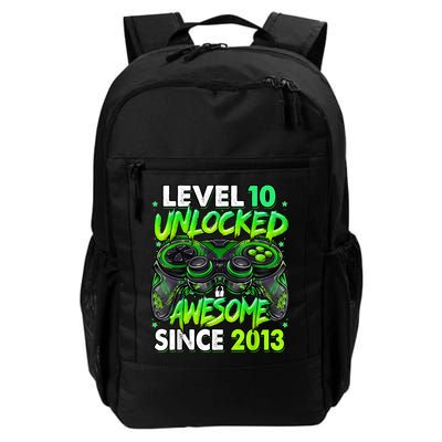 Level 10 Unlocked Awesome Since 2013 10th Birthday Gaming Backpack
