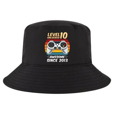 Level 10 Unlock Awesome Since 2013 Cool Comfort Performance Bucket Hat