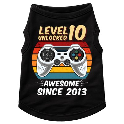 Level 10 Unlock Awesome Since 2013 Doggie Tank