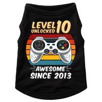 Level 10 Unlock Awesome Since 2013 Doggie Tank
