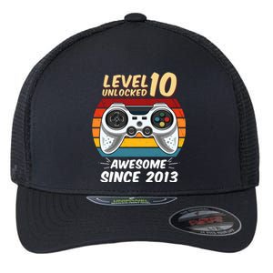 Level 10 Unlock Awesome Since 2013 Flexfit Unipanel Trucker Cap