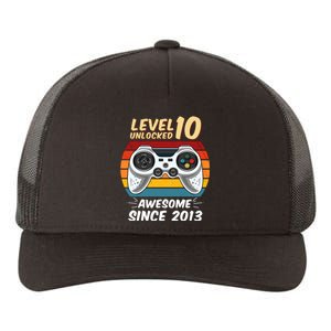 Level 10 Unlock Awesome Since 2013 Yupoong Adult 5-Panel Trucker Hat