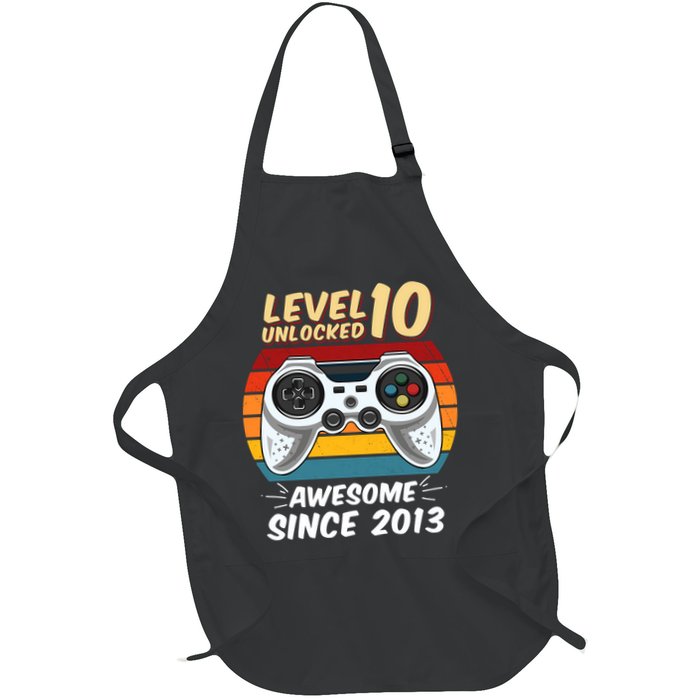Level 10 Unlock Awesome Since 2013 Apron