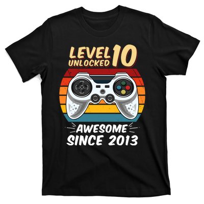 Level 10 Unlock Awesome Since 2013 T-Shirt