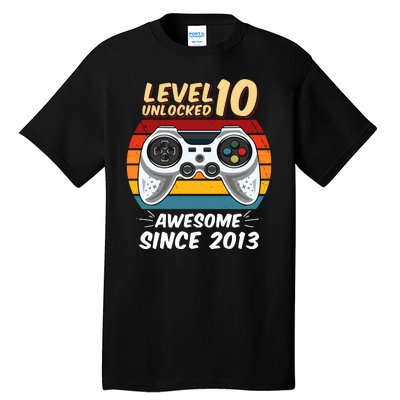 Level 10 Unlock Awesome Since 2013 Tall T-Shirt