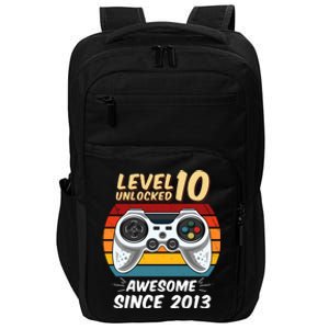 Level 10 Unlock Awesome Since 2013 Impact Tech Backpack