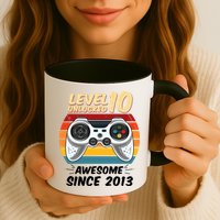 Level 10 Unlock Awesome Since 2013 Mug